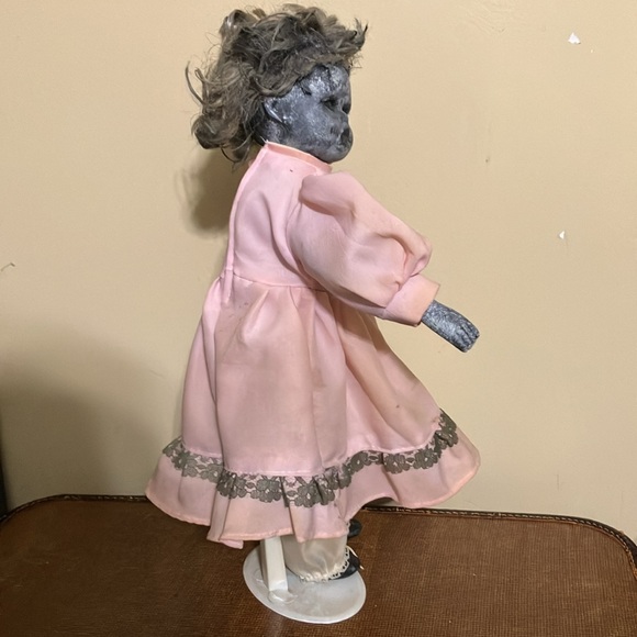 Creepy Scary Hand Painted Doll Prop Decor - Picture 5 of 10